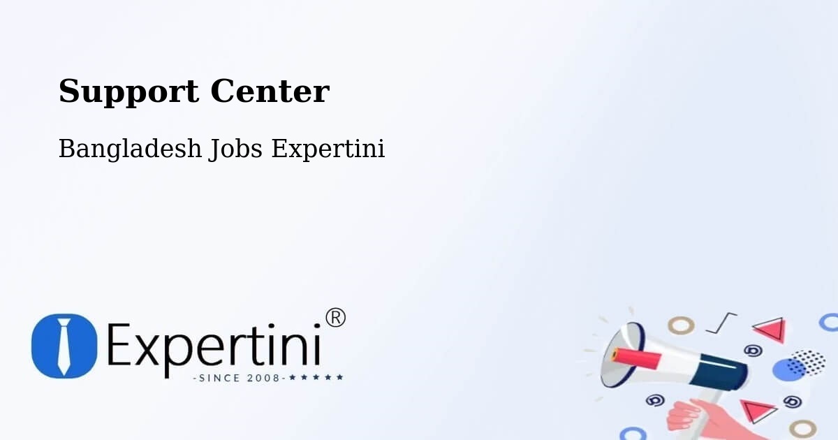 Support Services – Noakhali - Bangladesh Jobs Expertini